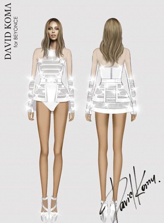 Projektant narysował Beyonce nogi lalki Barbie (FOTO)