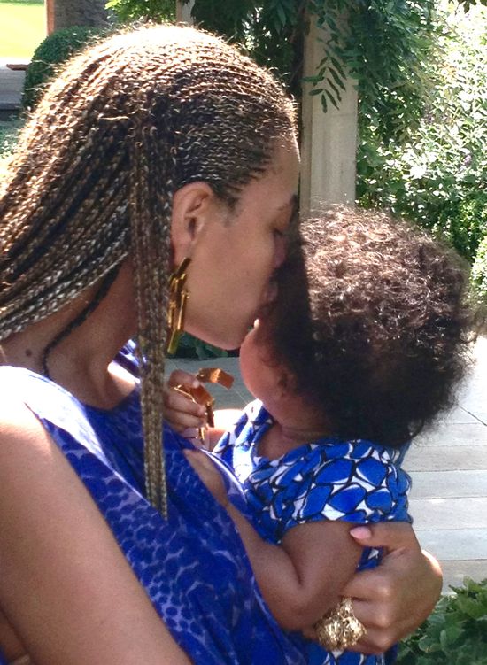 Beyonce zabrała Blue Ivy do Nori West 