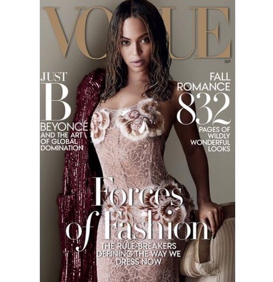 Beyonce w Vogue'u nie mówi ani słowa!