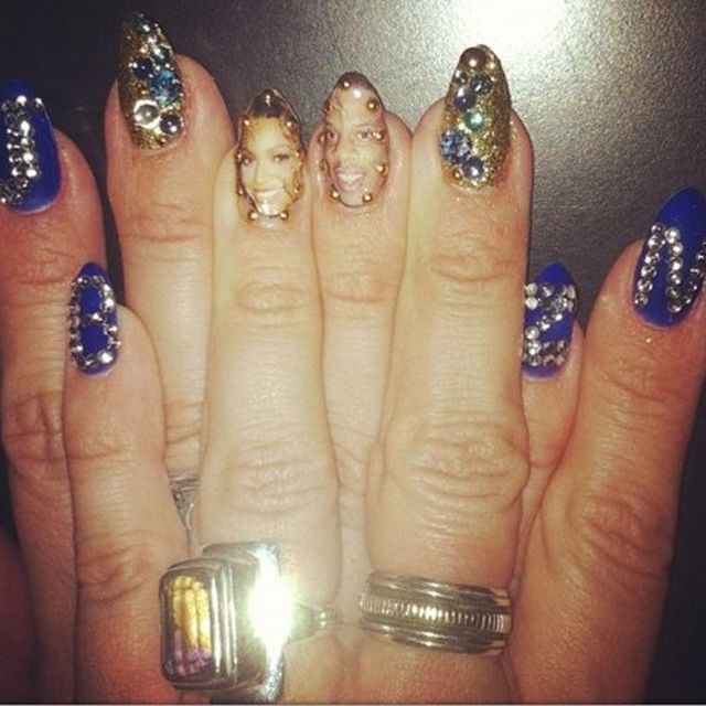 Beyonce i Jay-Z na paznokciach (FOTO)
