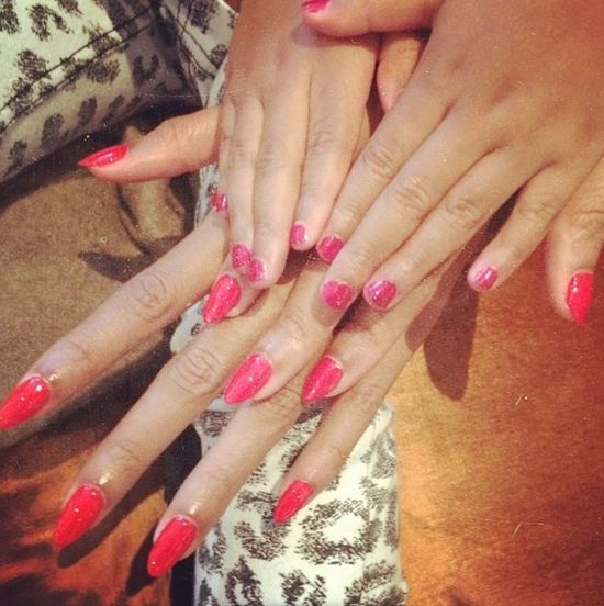 Beyonce pozwala córce malować usta? (FOTO)