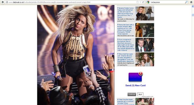 Beyonce znowu na brzydkie zdjęcia (FOTO)