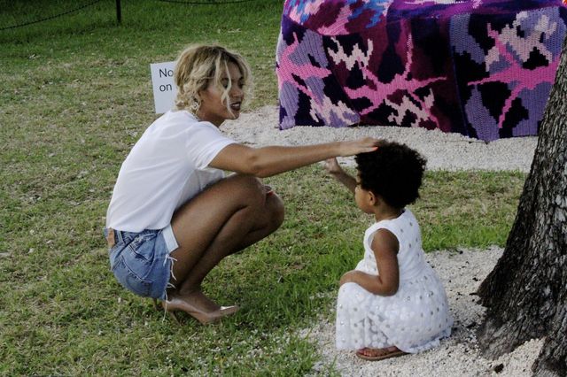 Pierwsze fury Blue Ivy (FOTO)