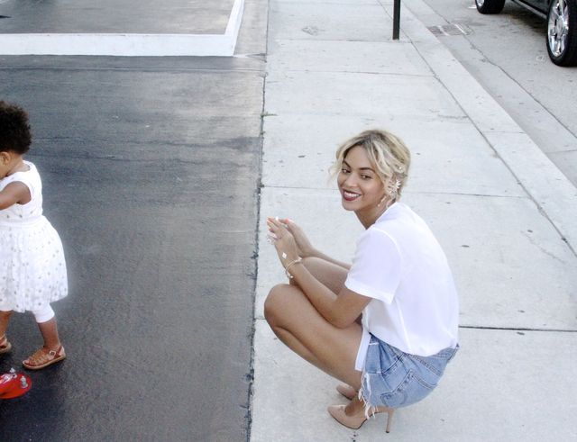 Pierwsze fury Blue Ivy (FOTO)