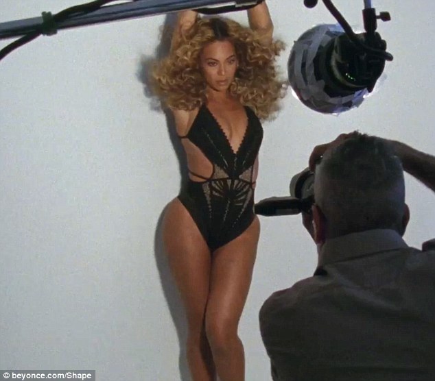 Video z sesji Beyonce dla magazynu Shape [VIDEO]