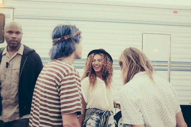 Beyonce nieproszona wdarła się na scenę! (FOTO)