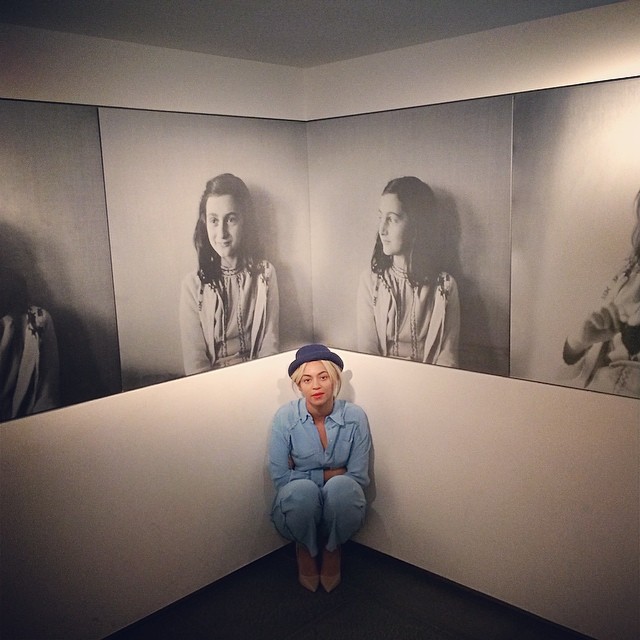 Kontrowersje wokół zdjęć Beyonce z muzeum Anne Frank