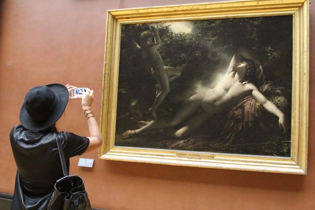 Państwo Carter obfotografowali się w Luwrze (FOTO)