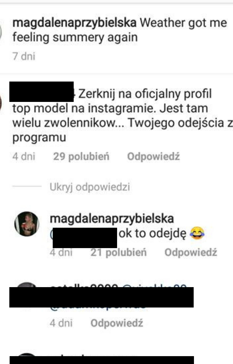 Ohydny HEJT na uczestniczkę Top Model! Internauci NIE MOGĄ jej znieść Ohydny HEJT na uczestniczkę Top Model! Internauci NIE MOGĄ jej znieść