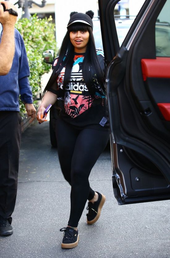 Blac Chyna - ciąża pełną pupą (?)