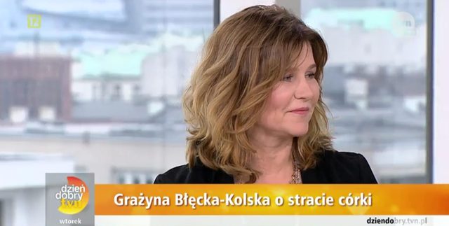 Grażyna Błęcka-Kolska: Trudno mówić o dziecku, którego nie ma Grażyna Błęcka-Kolska: Trudno mówić o dziecku, którego nie ma