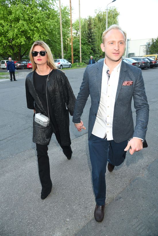 Borys Szyc zabrał dziewczynę na salony