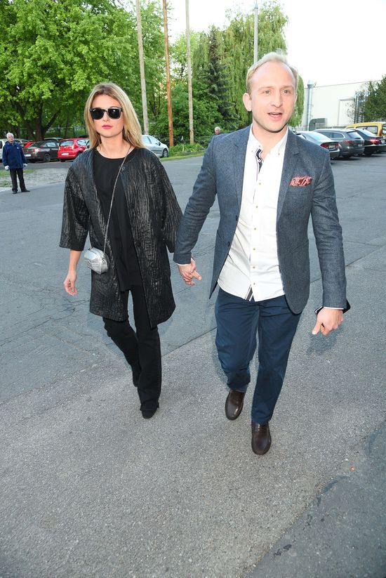 Borys Szyc zabrał dziewczynę na salony