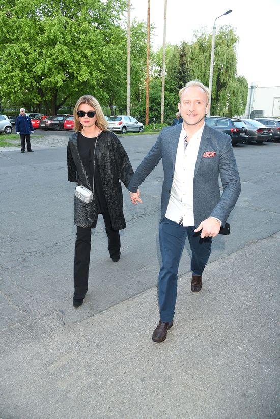 Borys Szyc zabrał dziewczynę na salony