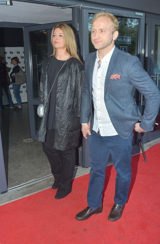 Borys Szyc zabrał dziewczynę na salony