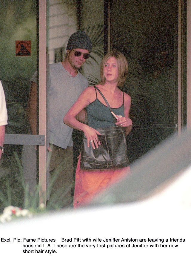 Jennifer Aniston tuli i całuje bobasa (FOTO)