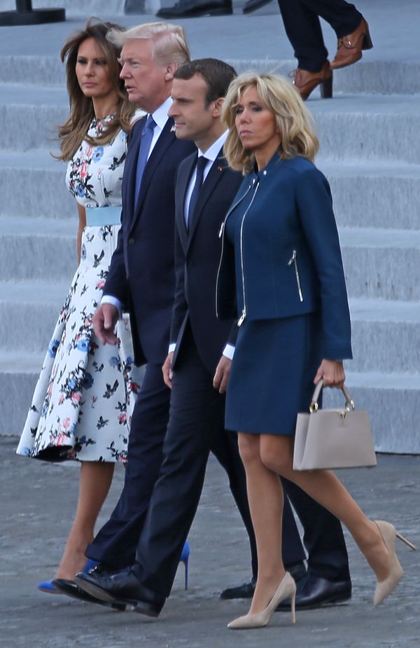 Brigitte Macron chciałaby być jak Melania Trump, ale jest POWAŻNY problem