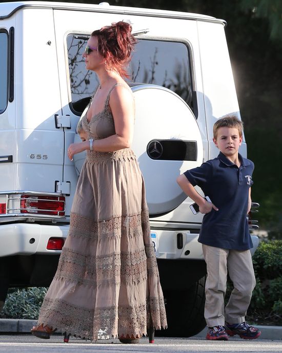 Synowie Britney Spears to małe urwisy? (FOTO)
