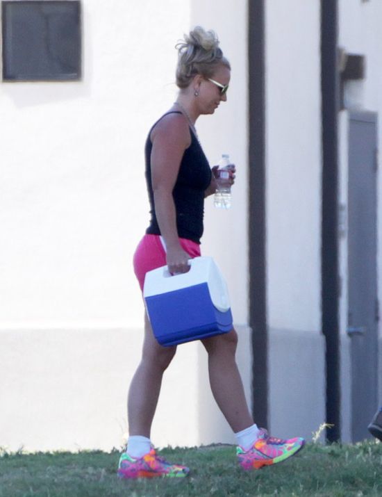 Tak Britney Spears kibicuje synom (FOTO) Tak Britney Spears kibicuje synom (FOTO)