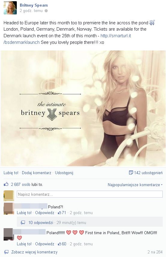 Britney Spears przylatuje do Polski!