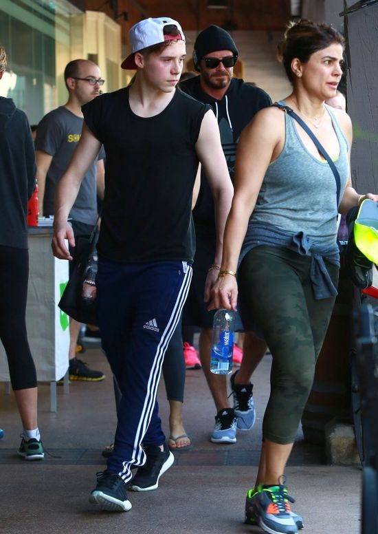 Brooklyn bardzo nie chciał, by tato powiedział to publicznie