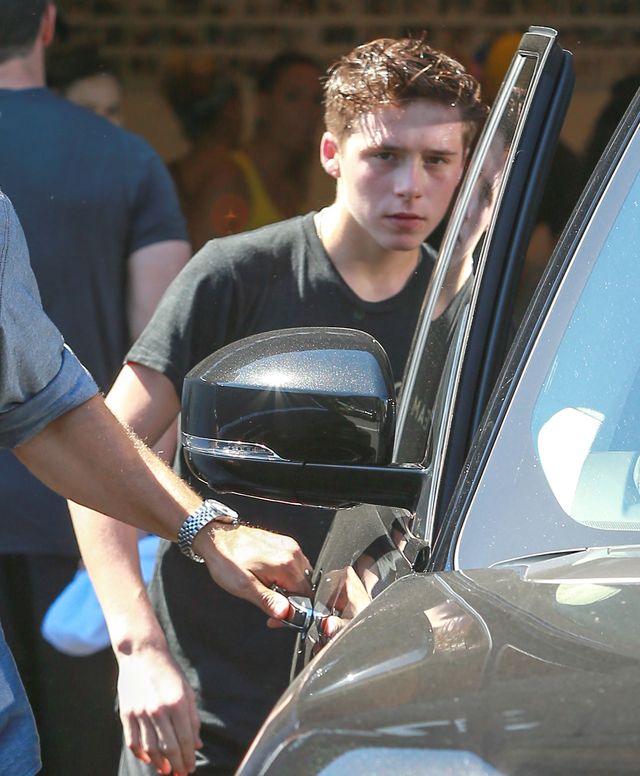 Najstarszy Beckham nie zostanie modelem 