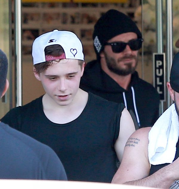 BEZCENNA reakcja Brooklyna na nagłe pojawienie się ojca