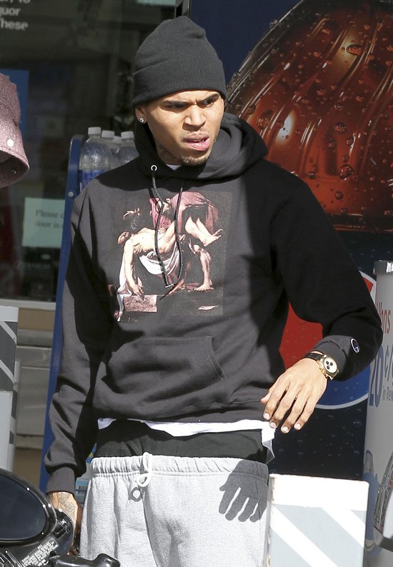 Chris Brown znów wpadł w szał!