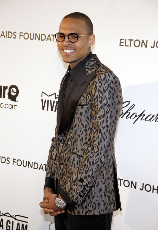 Szokujące zachowanie Chrisa Browna