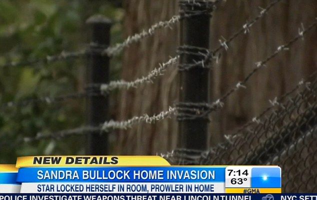 Włamał się do domu Sandry Bullock, gdy ta spała! (FOTO)