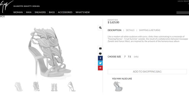 Wiktoria Grycan ma takie same buty jak Kim Kardashian  