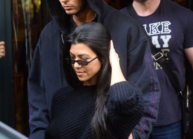 Kourtney Kardashian i Younes Bendjima w Paryżu