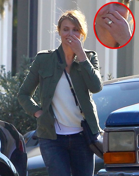 Cameron Diaz pokazała pierścionek zaręczynowy!