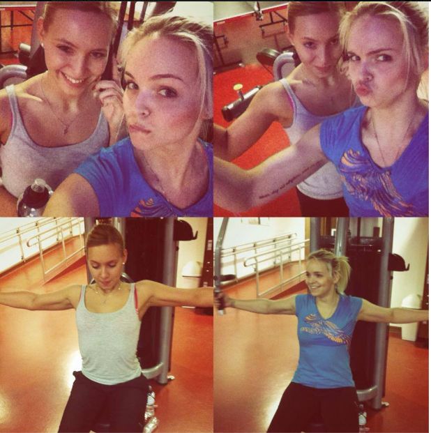 Candy Girl trenuje z siostrą (FOTO)