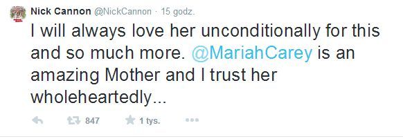 Mąż Mariah Carey zabrał głos w sprawie rozwodu!