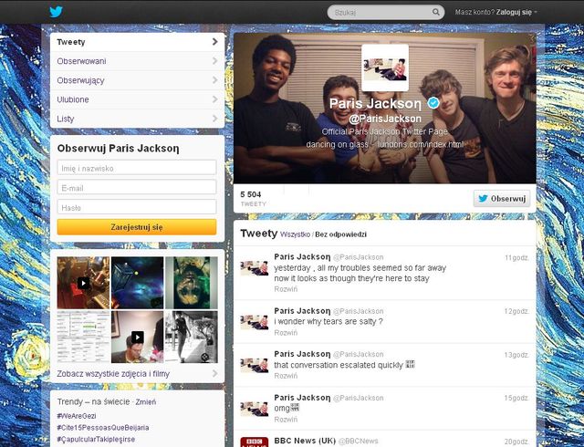 Paris Jackson PRÓBOWAŁA SIĘ ZABIĆ!
