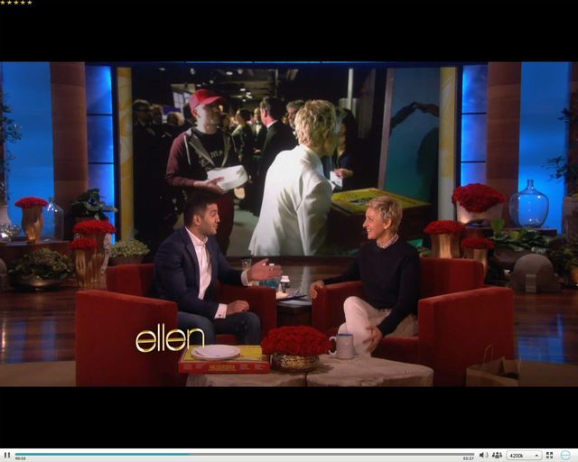 1000 dolarów napiwku za dostarczenie pizzy na oscarową galę 