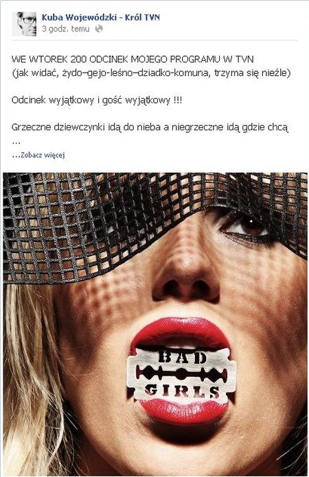 Doda umówiła się z Kubą Wojewódzkim Doda umówiła się z Kubą Wojewódzkim