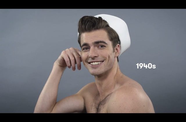 Jak zmieniał się ideał męskiego piękna w ciągu 100 lat 