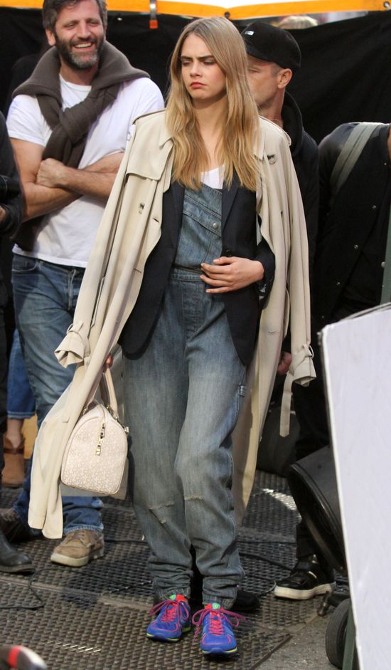 Cara Delevinge zrobiła zamieszanie na Mantattanie (FOTO) Cara Delevinge zrobiła zamieszanie na Mantattanie (FOTO)