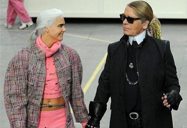 Karl Lagerfeld: Cara Delevingne to nowa Kate Moss