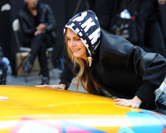 Cara Delevingne zaliczyła WPADKĘ Cara Delevingne zaliczyła WPADKĘ