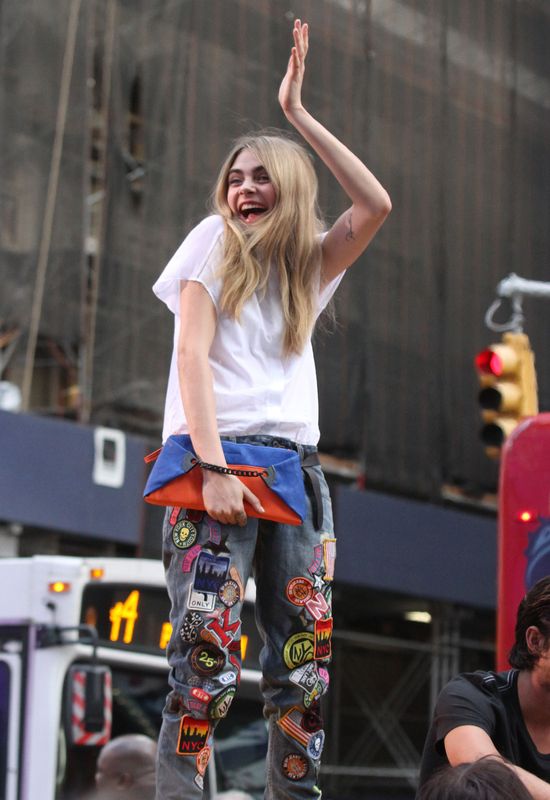 Kolejny ukryty talent Cary Delevingne Kolejny ukryty talent Cary Delevingne