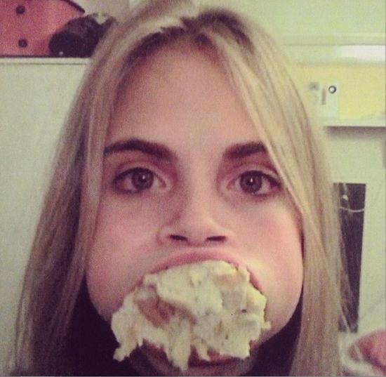 Szokująca dieta Cary Delevingne