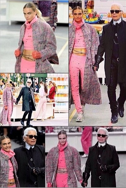 Karl Lagerfeld: Cara Delevingne to nowa Kate Moss