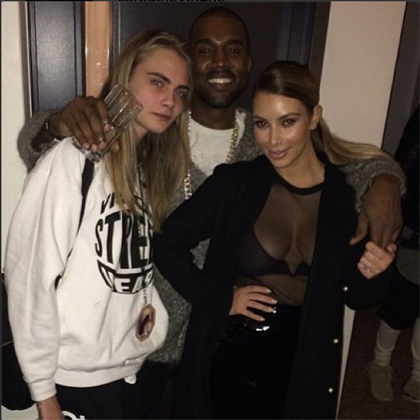 Cara Delevingne imprezuje z Kim Kardashian? (FOTO) Cara Delevingne imprezuje z Kim Kardashian? (FOTO)