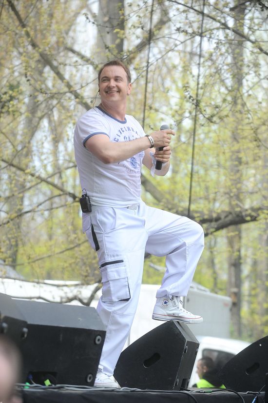 Zimna woda nie studzi emocji w Celebrity Splash