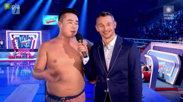 Celebrity Splash - kto pokazał wzwód? 