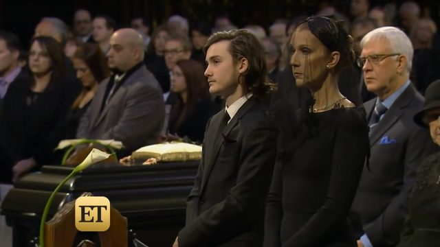 15-letni syn Celine Dion pożegnał ojca
