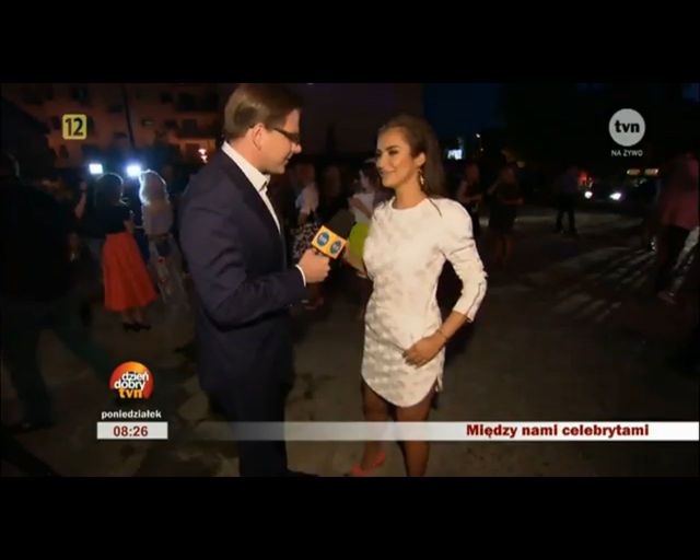 Siwiec uczy pozować na ściance, a Pietrasińska klnie